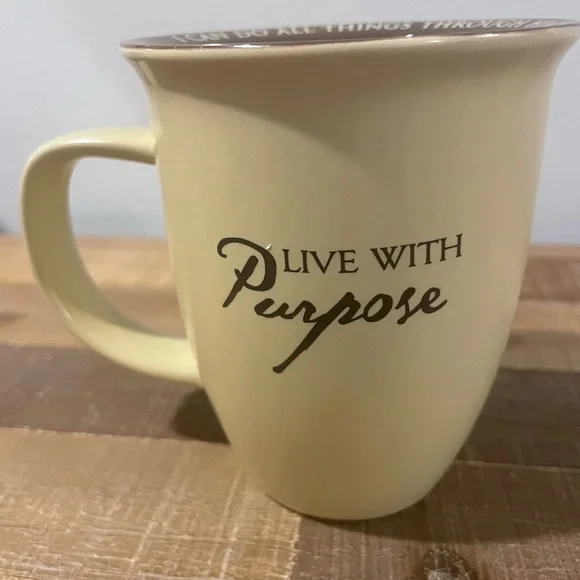 Abbey Press | Dining | Live With Purpose Coffee Cup Philippians 43 Mug By Abbey  Press | Poshmark